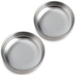 2er Set Katzennäpfe aus Edelstahl 15 cm – Schnurrhaare-freundlich & spülmaschinenfest