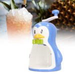 WPKD BLUEIY Pinguin-Eismaschine – Manuelle Schneekegelmaschine mit Auffangbehälter – Bild 8