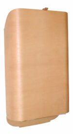roba Wandwickeltisch Natur – Klappbares Wickelregal aus Holz mit Wickelauflage – Bild 3