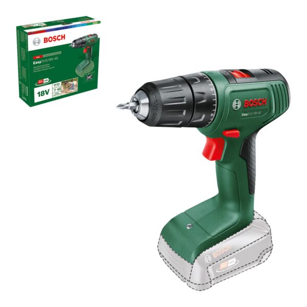 Bosch EasyDrill 18V-40 Akkuschrauber – Kompakt & Präzise für Holz, Metall & Kunststoff