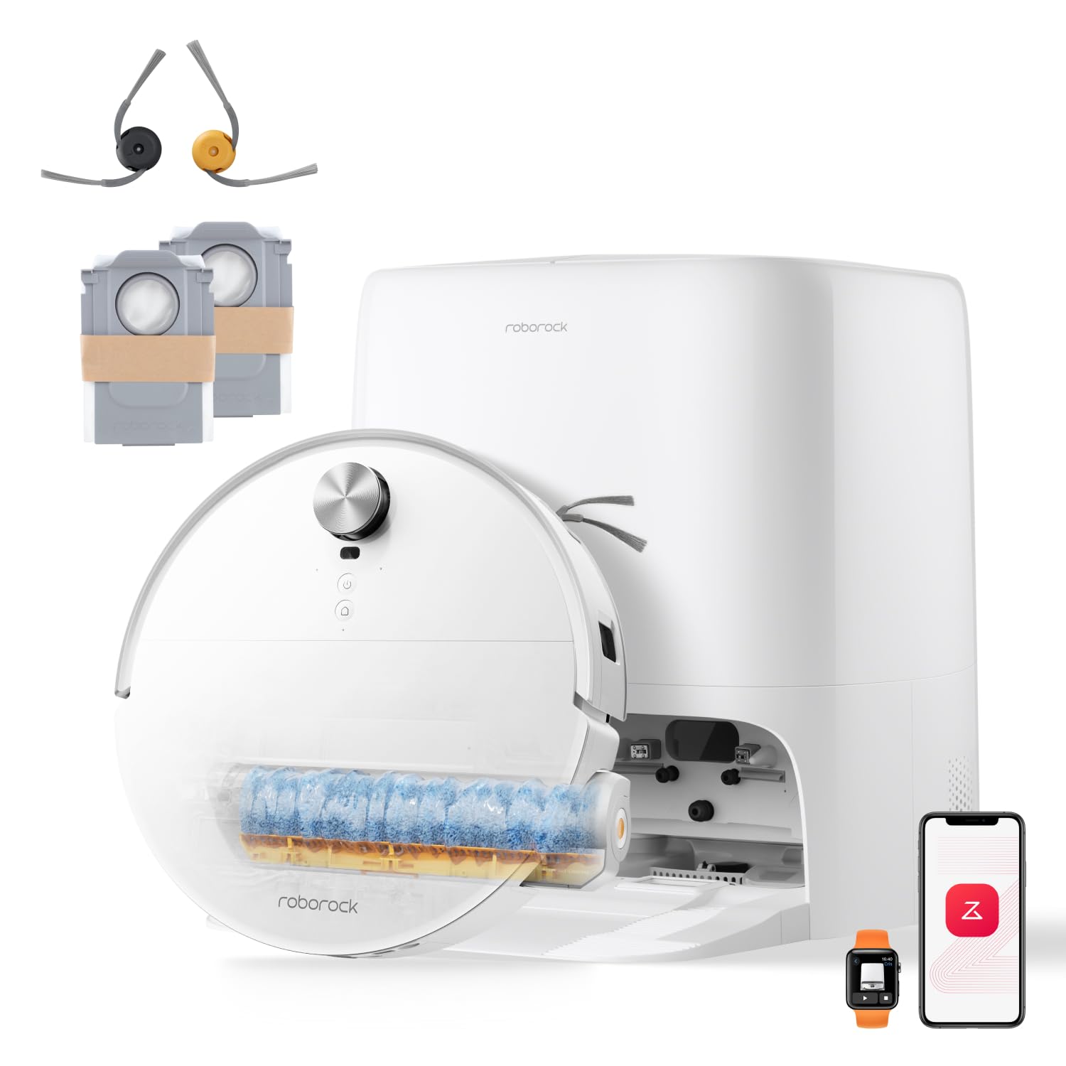 roborock Qrevo Edge 2 Flow Saugroboter – 35.000 Pa & selbstreinigendes Wischsystem