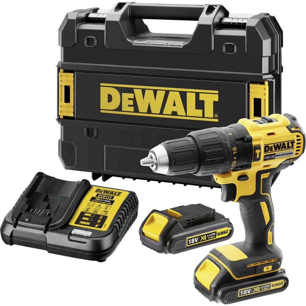 DEWALT DCD778S2T 18V Schlagbohrschrauber – Bürstenlos mit 2 Akkus & Ladegerät