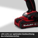 Einhell TP-CD 18/70-C Li BL Akku-Bohrschrauber – 70 Nm Brushless für Profis – Bild 12