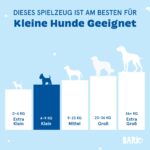 Barkbox Bananen 2-in-1 Hundespielzeug klein – interaktives Plüsch-Spielzeug mit Quietscher – Bild 6
