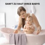 IKWOLETI Mulltücher Baby 6er-Set 60x60cm – Baumwoll-Musselin Spucktücher für Neugeborene – Bild 4