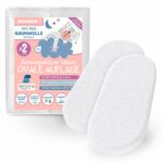 2er-Set Matratzenschoner 35x75 cm Oval – Wasserdicht & Atmungsaktiv mit BI-OME für Babys
