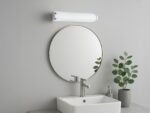 Trio Leuchten Wandleuchte Xavi 3-flammig Chrom – Moderne Glasleuchte 41cm – Bild 2