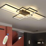 Qiaomao 65W LED Deckenleuchte 80cm Dimmbar – Farbwechsel 3000K-6000K mit Fernbedienung – Bild 7