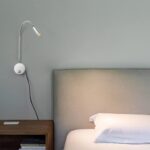 ERWEY LED Wandleuchte Bett mit USB-Ladeanschluss – Dimmbare Leselampe 360° schwenkbar – Bild 6