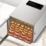 8er-Set Silikon-Dörrtabletts mit Rand – Antihaft-Trockenmatten für Dörrautomat – Bild 2