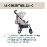 Chicco Echo Lite Kinderwagen – Buggy ab Geburt bis 22 kg mit verstellbarer Rückenlehne – Bild 4