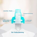 ChooMee Wiederverwendbare Quetschbeutel 5oz mit 2 SoftSip Silikonaufsätzen – BPA-frei für Babys – Bild 6
