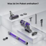 Redkey X18 Akku-Staubsauger 60 kPa – 8-in-1 Kabellos mit LED-Bürste & Automatikmodus – Bild 8