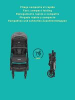 Nania Myla Kinderwagen – Kompakter Buggy 0–4 Jahre, 7,5 kg, mit Transporttrolley – Bild 6
