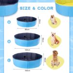 Nobleza Hundepool 80x20 cm faltbar – Stabile Hundebadewanne für Hunde & Katzen – Bild 5