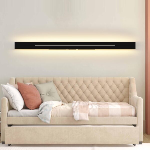 ZMH LED-Wandlampe 100cm, 31W, 3000K Warmweiss – Moderne Wandleuchte für Wohnzimmer & Flur