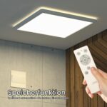 Epochglo LED Deckenleuchte 24W Dimmbar mit Fernbedienung – 2400 lm für alle Räume – Bild 5