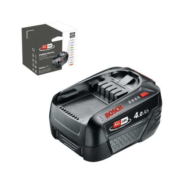 Bosch PBA 18V 4.0Ah Akku – Hochleistungs-Batterie für 40+ Geräte