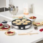 Tristar BP-2639 Crêpe-Maker 2-in-1 – Wendbare 33 cm Platte für 1 oder 7 Crêpes – Bild 2