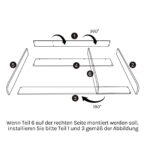 WOLTU Wickelaufsatz 80 x 74,5 cm aus MDF mit Trennfach – Sicherer Wickeltisch Aufsatz in Weiss – Bild 8