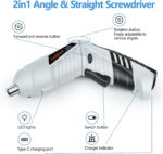 Goldsea Akkuschrauber 3,6 V mit LED & USB-C – Elektroschraubendreher für Heimwerker – Bild 6