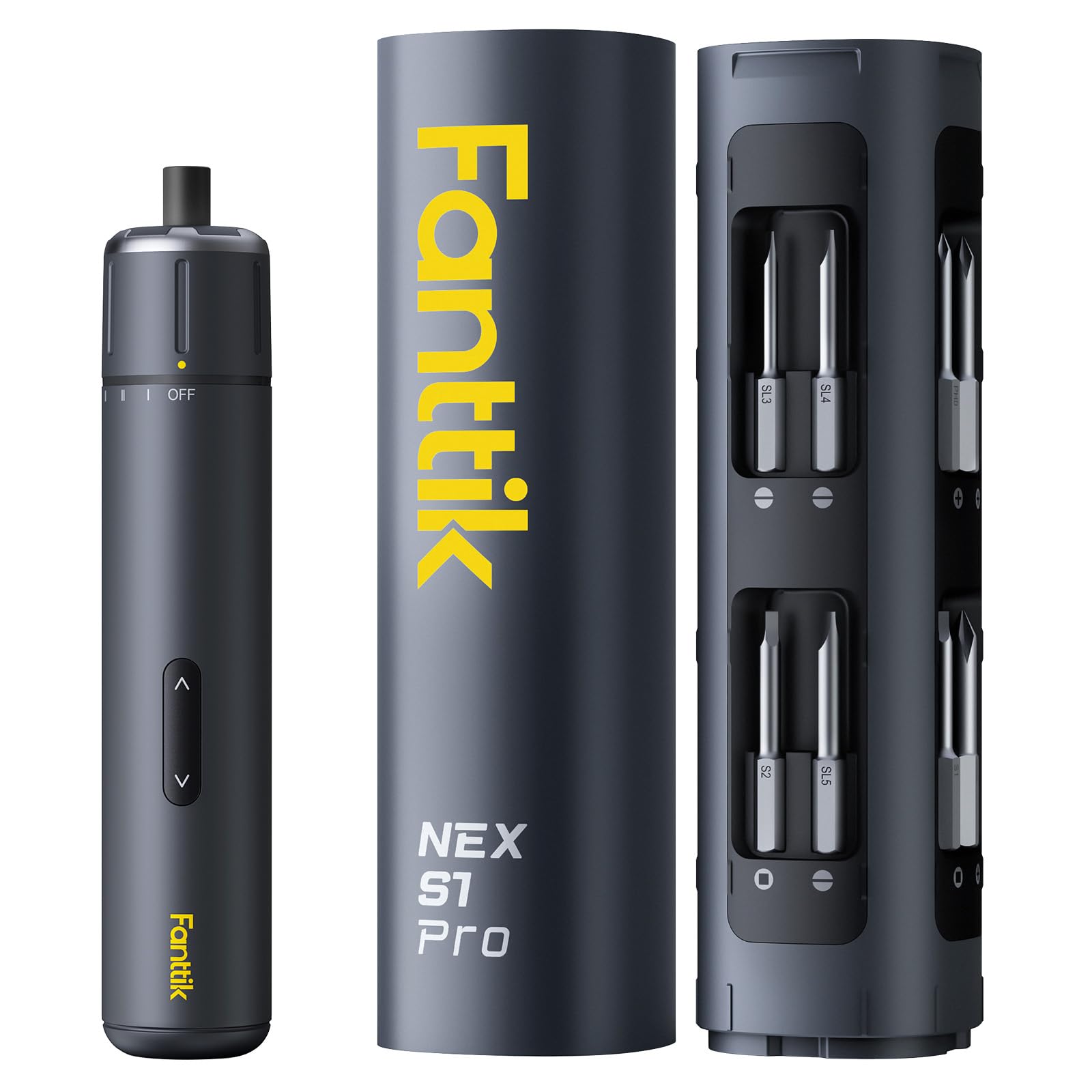Fanttik S1 Pro Akku-Schraubendreher mit 16 Bits – Profi-Elektroschrauber 6 Nm