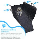 Recalma Hundedecke Auto Rückbank mit Seitenschutz – Wasserdichter Rücksitzschutz für PKW, SUV & LKW – Bild 8