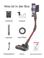 Ultenic Akku Staubsauger 50 kPA mit Greeneye Technologie – Kabellos für Tierhaare & Teppiche – Bild 12