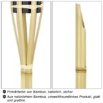 Aufun Bambus Gartenfackel 12er Set – Ölfackeln 90 cm für Garten & Outdoor – Bild 6