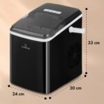 Klarstein Arctic Porter Eiswürfelmaschine – 12 kg/24h, Touch Control & Selbstreinigung – Bild 7