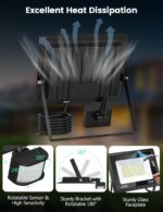 TailcasLED 40W LED Strahler mit Bewegungsmelder – 3600LM, dimmbar, IP66 wasserdicht – Bild 5