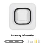 MELAYR LED Deckenleuchte 24cm Quadratisch – 3 Farbtemperaturen & Memory-Funktion – Bild 7