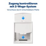PetSafe Original 2-Wege Haustiertür Klein – Manuelle Verriegelung für Katzen & kleine Hunde – Bild 2