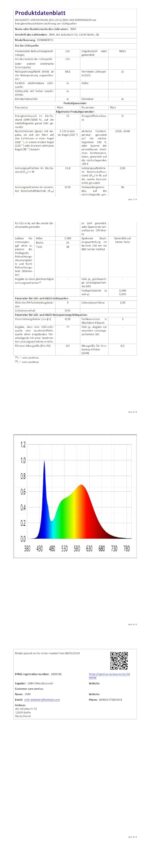 ZMH LED Wandlampe 100cm Schwarz Dimmbar 15W – Modern Up Down Flurlampe – Bild 10