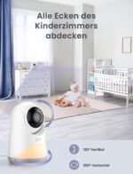 GHB Babyphone mit Kamera 5 Zoll IPS Display – Sichere Überwachung ohne WLAN – Bild 4