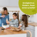 Ette Tete Step'n'Sit Lernturm klappbar – 2in1 Stehhilfe & Sitzbank aus Birkenholz – Bild 5