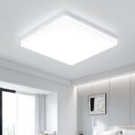 OTREN LED Deckenleuchte 30 cm 48W 4800lm – Wasserdichte Badlampe mit CRI85+