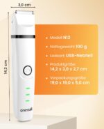 oneisall 3 in 1 Katzenschermaschine – Leise Profi-Haarschneidemaschine für Katzen & Hunde – Bild 8