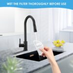 TOMXCUTE P9 Katzenbrunnen Ersatzfilter – 10 Filter + 2 Schwämme für optimale Wasserqualität – Bild 5