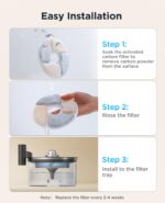 FEELNEEDY Ersatzfilter-Set FN-W19 – 6 Filter + 6 Pumpenschwämme für Katzenbrunnen – Bild 5