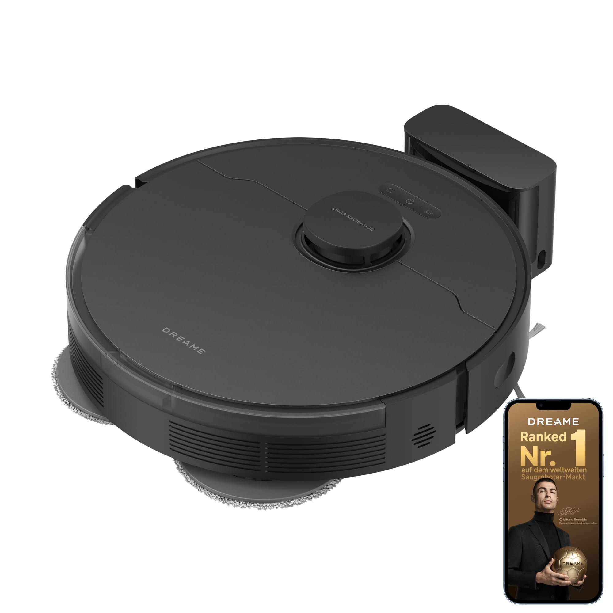 dreame L10s Pro Gen 3 Saugroboter – 13.000 Pa Saugkraft mit DuoScrub Wischsystem