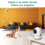 HelloBaby Video-Babyphone mit 3,2" Display – 355° Kamera, HD-Nachtsicht, ohne WLAN – Bild 4