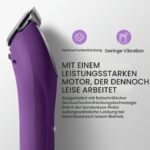 FuzzyFix Hundeschermaschine Pro mit #10 Klinge & 8 Metall-Aufsteckkämmen – Profi-Tierhaarschneider – Bild 4