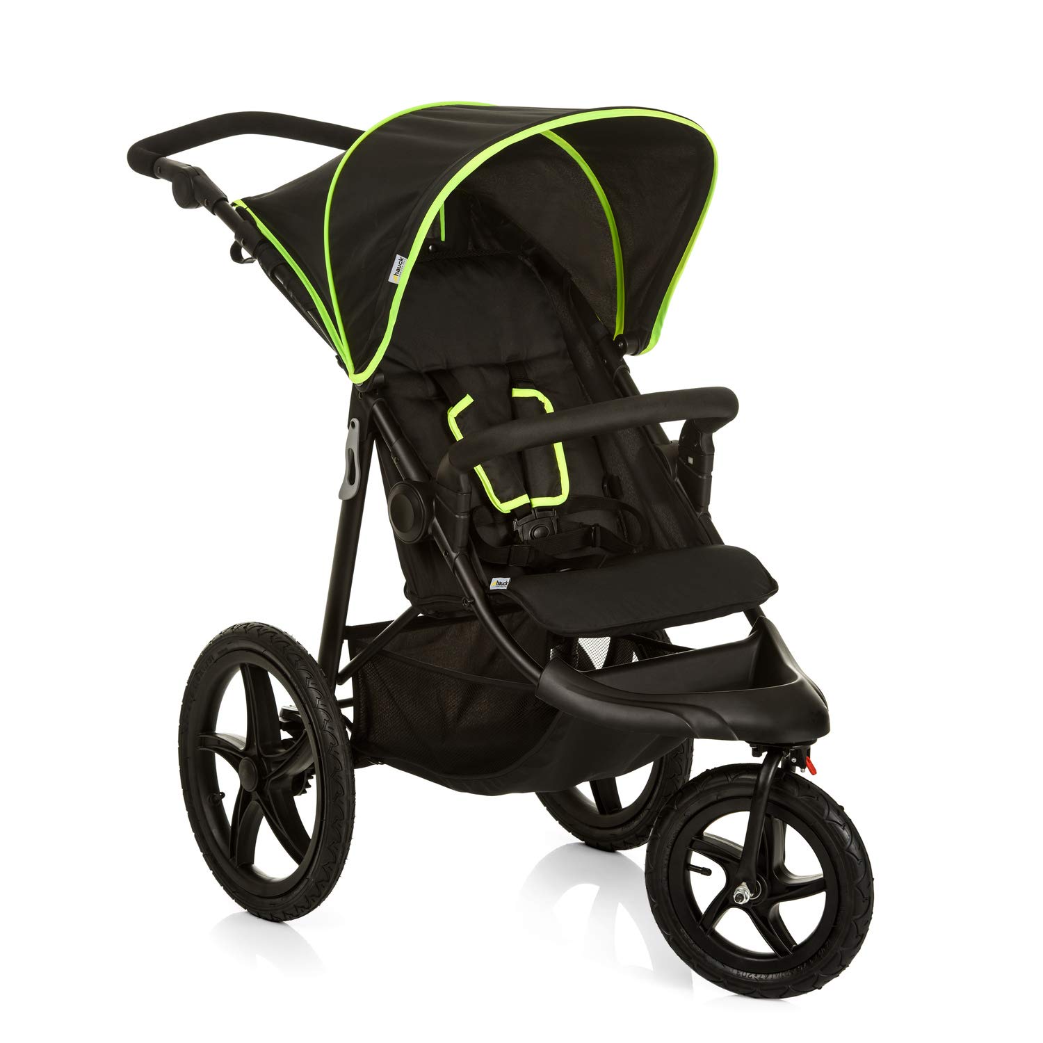 hauck Runner 3-Rad Buggy mit XL Luftreifen – Geländetauglicher Kinderwagen bis 22 kg