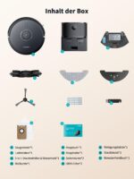 Airzeen Q10 Pro Saugroboter 8000Pa mit Wischfunktion & Absaugstation – LiDAR Navigation – Bild 7