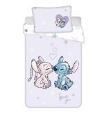 Jerry Fabrics Lilo & Stitch Baby Bettwäsche 100x135 cm – Wende-Design für Kleinkinder