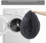 Haoye Hundebett Donut Flauschig – Weiches Haustierkissen in 7 Grössen – Bild 5