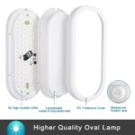 Letlit LED Kellerleuchte 18W 1500lm – IP54 Feuchtraumlampe Neutralweiss 4000K – Bild 3