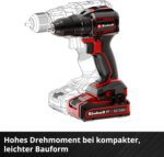 Einhell TP-CD 18/70-C Li BL Akku-Bohrschrauber – 70 Nm Brushless für Profis – Bild 8