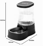 Gardner Pet 3.85L Gravitations-Wasserspender mit Edelstahlnapf – Stromloses Trinksystem für Katzen & Hunde – Bild 9